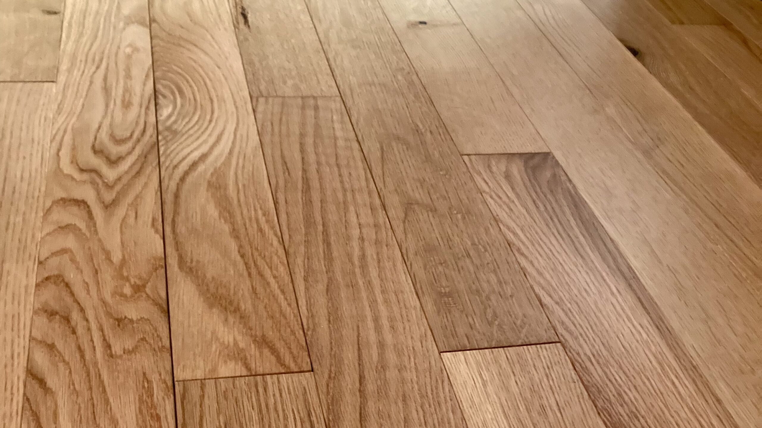 white oak natural prefinished engineered